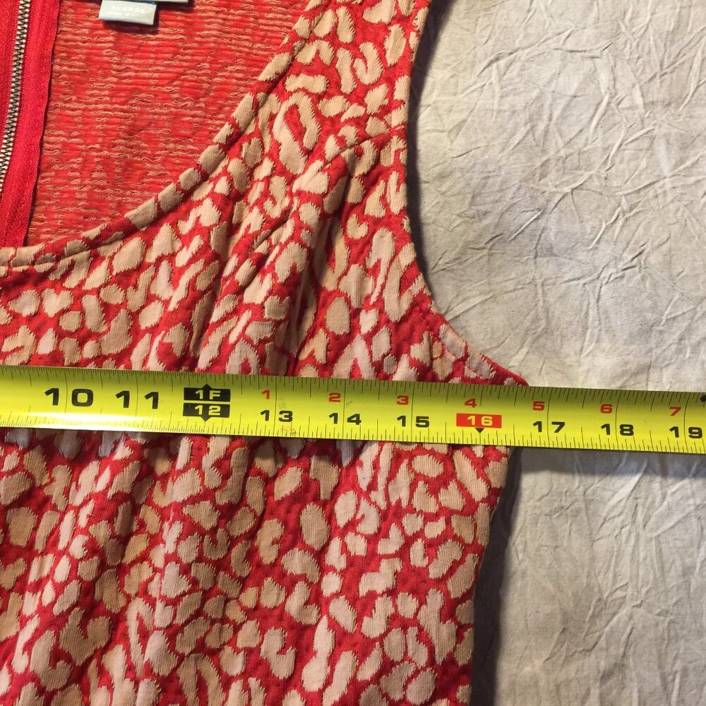 Maeve / Anthropologie sleeveless dress Size XL Zip Up Back - Picture 3 of 9